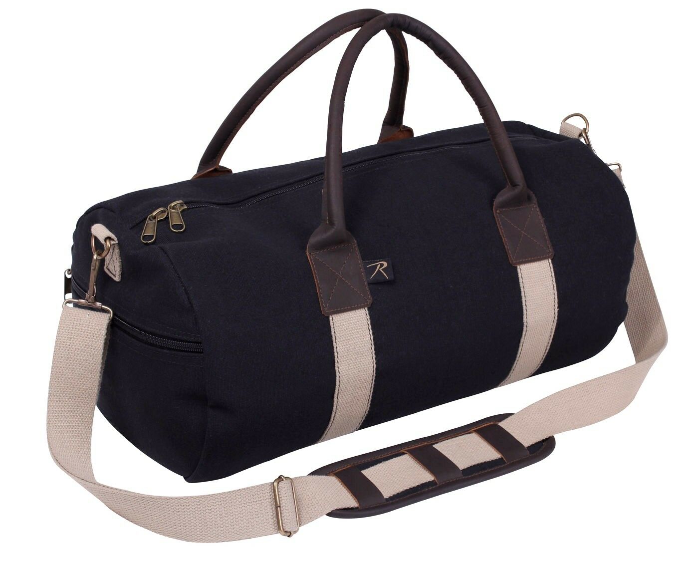 Rothco Canvas & Leather Gym Duffle Bag