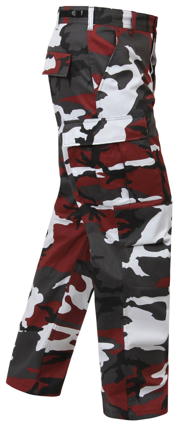 Rothco Color Camo Tactical BDU Pants - Red Camo