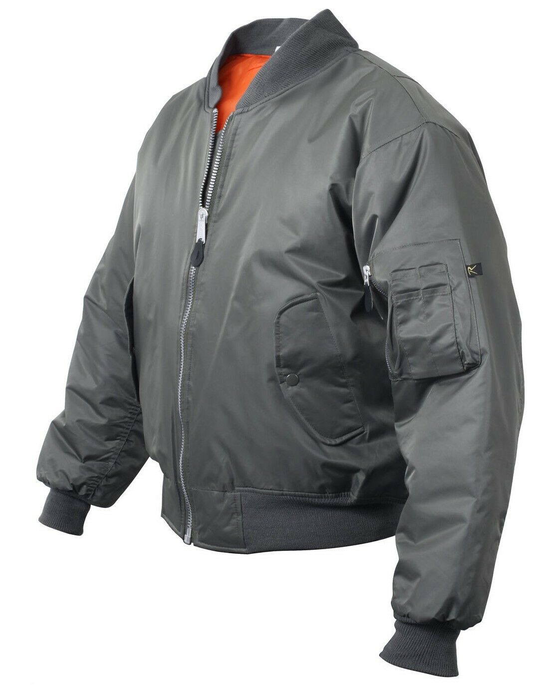 Rothco MA-1 Flight Jacket - Gunmetal Grey