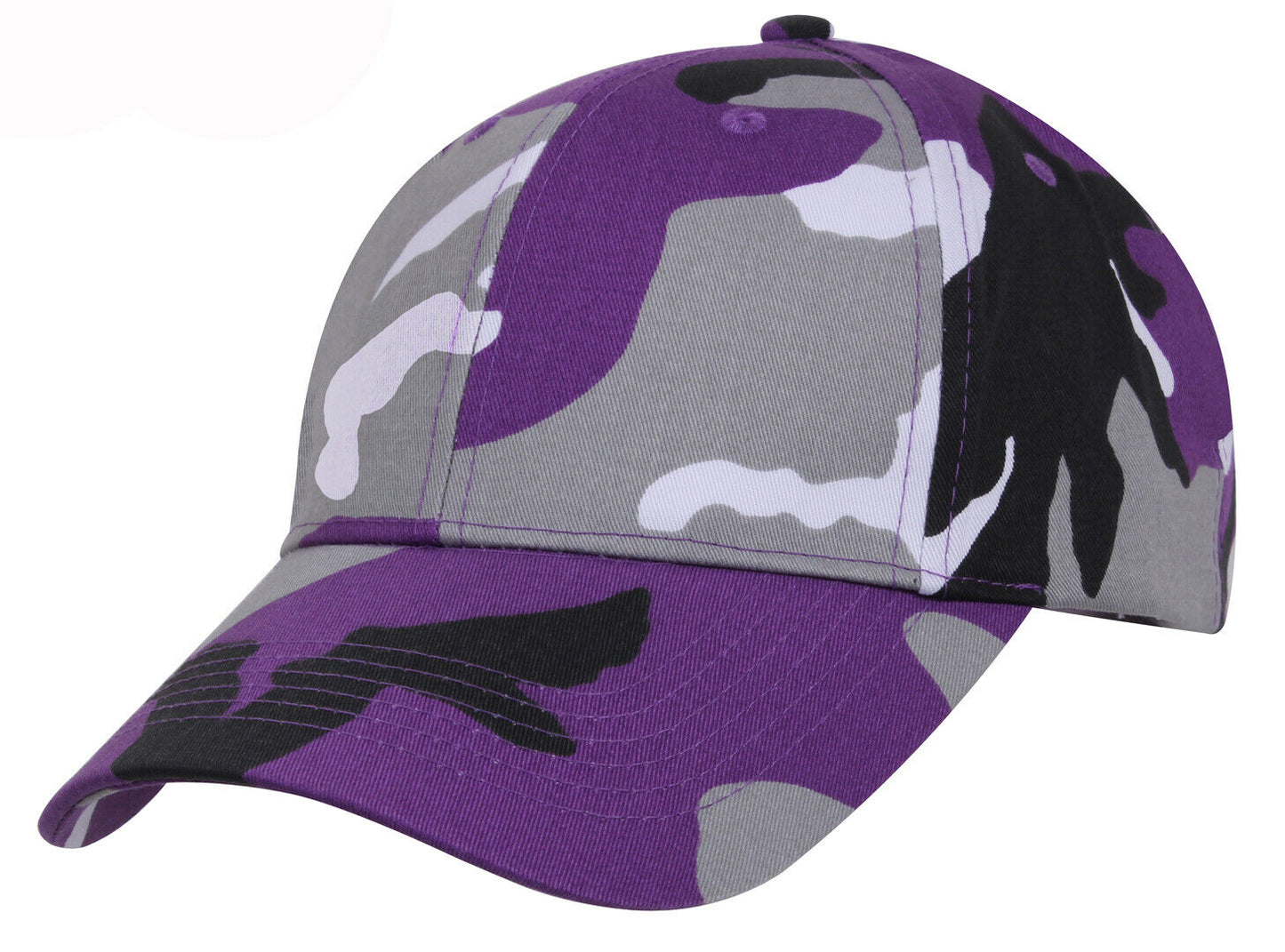 Rothco Color Camo Supreme Low Profile Cap - Ultra Violet Camo