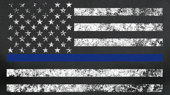 Rothco Long Sleeve Thin Blue Line T-Shirt