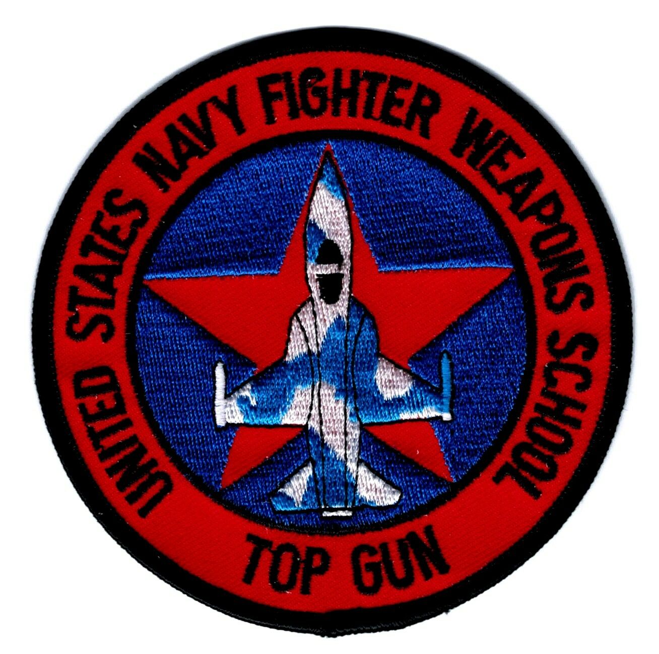 US Navy Top Gun Aviator Patch USN Fighter Pilot Weapons School