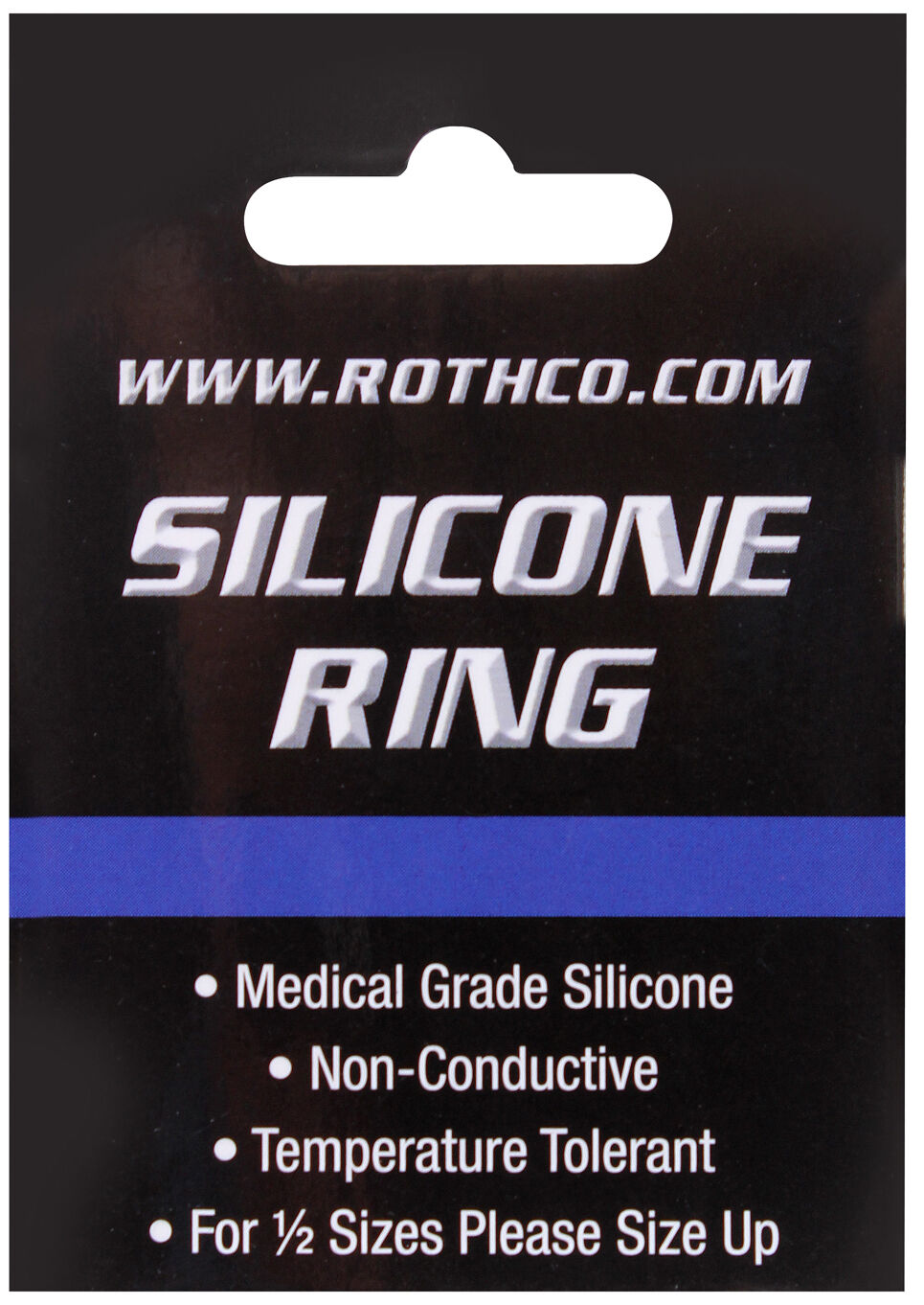 Rothco Thin Blue Line Silicone Ring