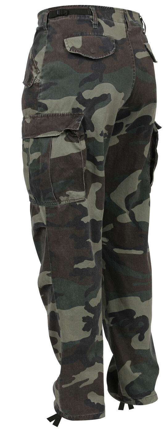 Rothco Vintage M-65 Field Pants - Woodland Camo