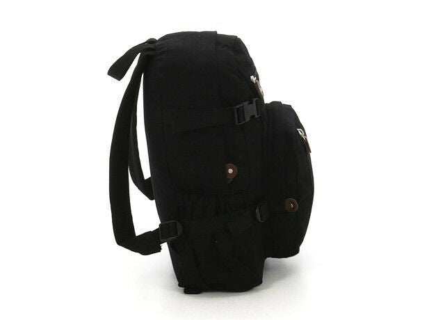 Rothco Vintage Canvas Compact Backpack - Black