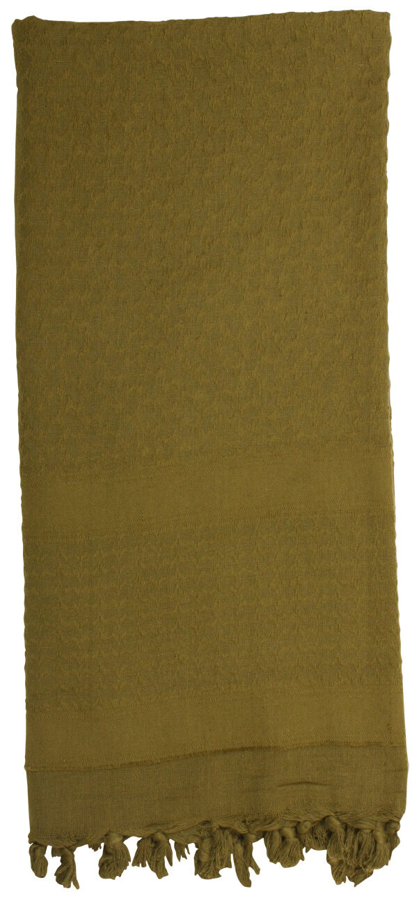 Rothco Solid Color Shemagh Tactical Desert Keffiyeh Scarf