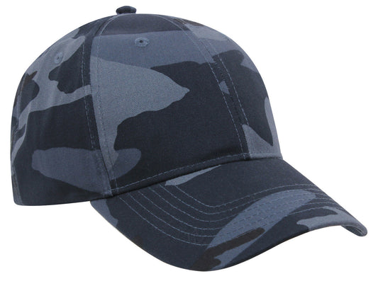 Rothco Camo Supreme Low Profile Cap - Dark Blue Camo