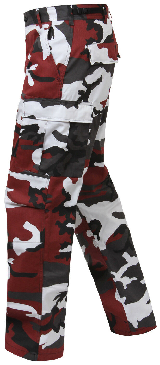 Rothco Color Camo Tactical BDU Pants - Red Camo