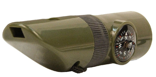 Rothco 6-in-1 LED Survival Whistle Kit