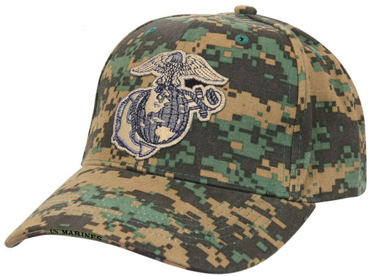 Rothco Deluxe Eagle, Globe & Anchor Low Profile USMC Marines Cap