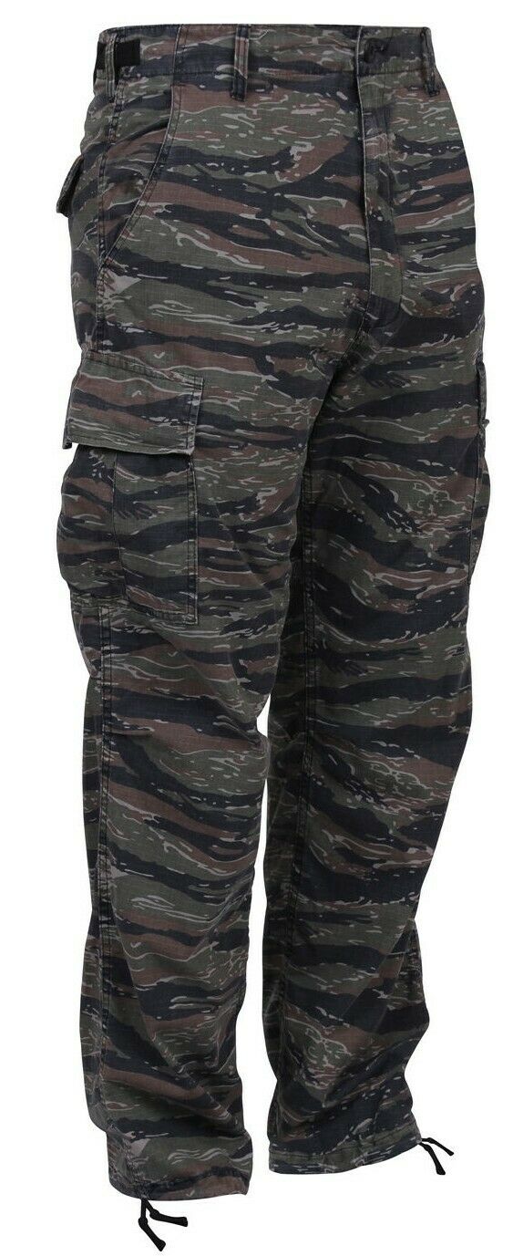 Rothco Camo Tactical BDU Pants - Tigerstripe Camo