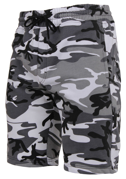 Rothco Camo Sweatshorts - City Camo