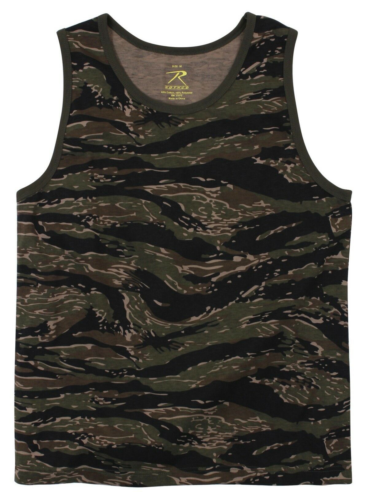 Rothco Camo Tank Top - Tiger Stripe Camo