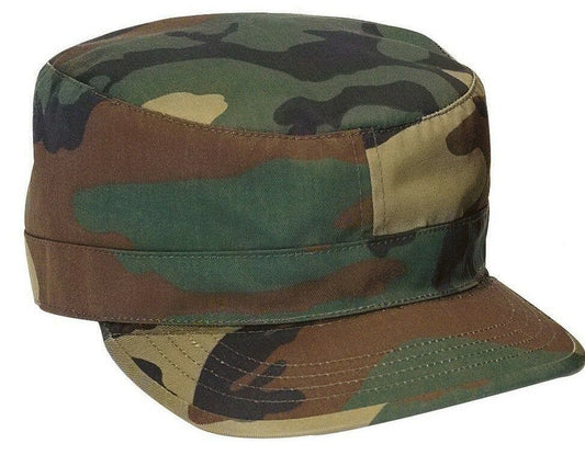 Rothco Adjustable Woodland Camo Fatigue Cap