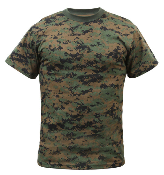 Rothco Digital Camo T-shirt - Woodland Digital Camo