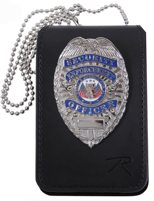 Rothco Universal Leather Badge & ID Holder