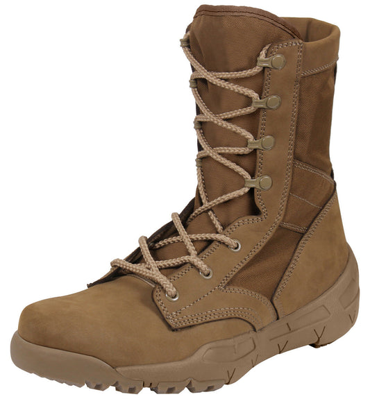 Rothco V-Max Lightweight Tactical Boot - 8 Inch AR 670-1 Coyote Brown