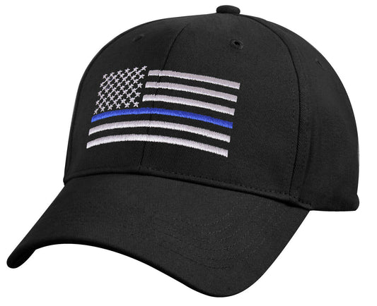 Rothco Kids Low Profile Thin Blue Line Flag Cap