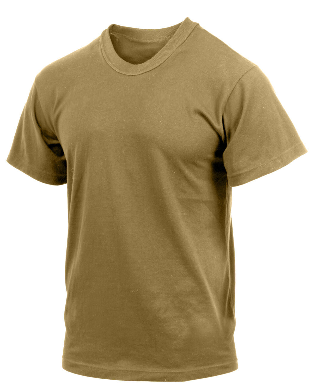 Rothco Moisture Wicking T-Shirts - 5 Pack Brown