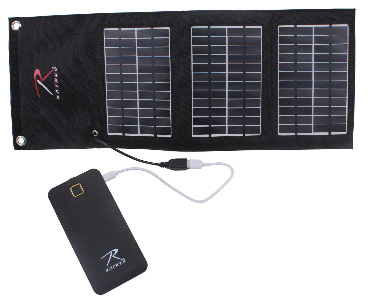 Rothco MOLLE Solar Panel With Power Bank