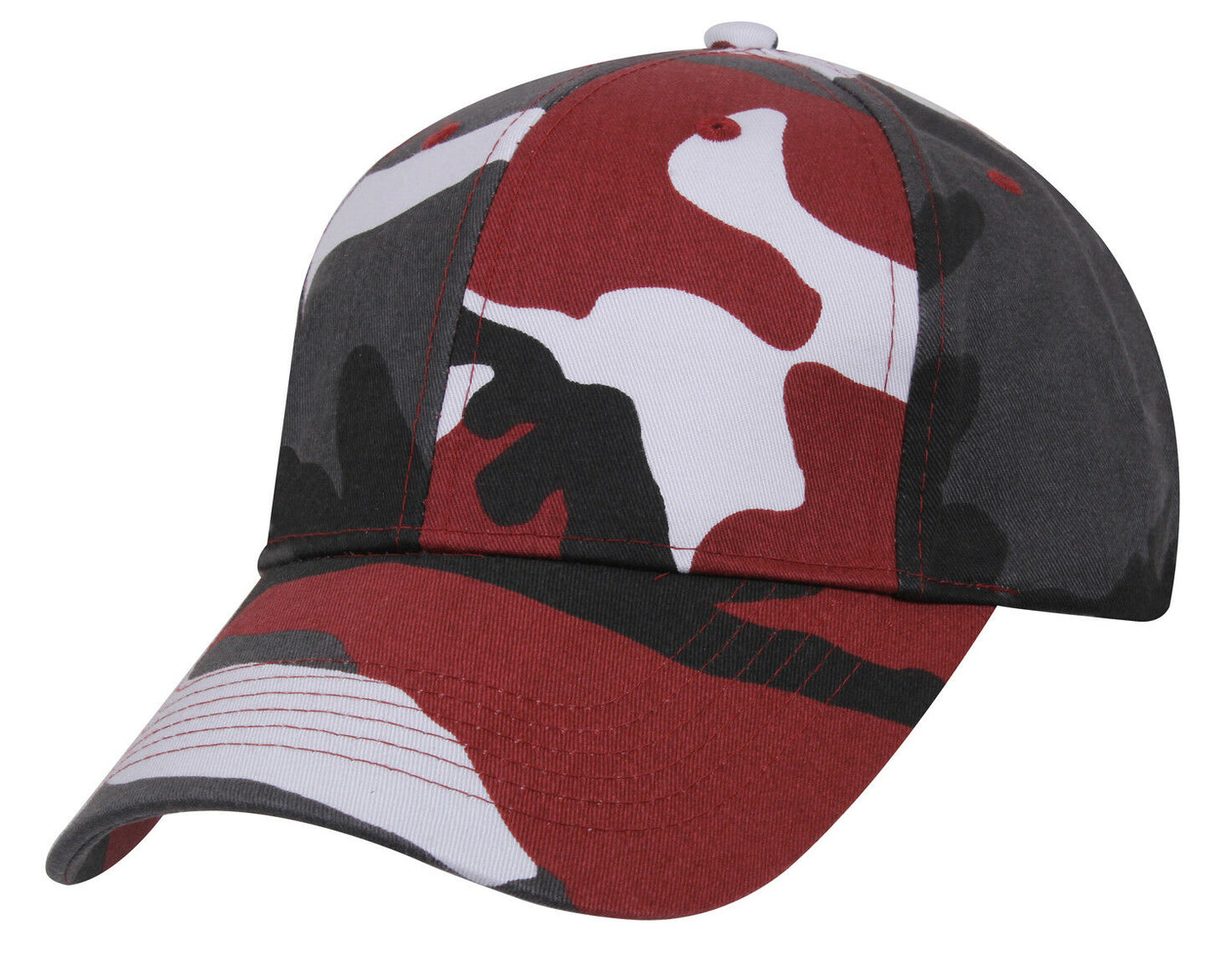 Rothco Color Camo Supreme Low Profile Cap - Red Camo