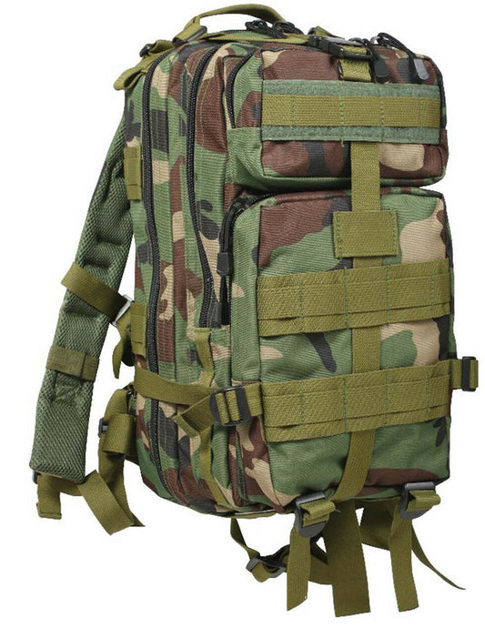Rothco Camo Medium Transport Pack - Woodland Camo