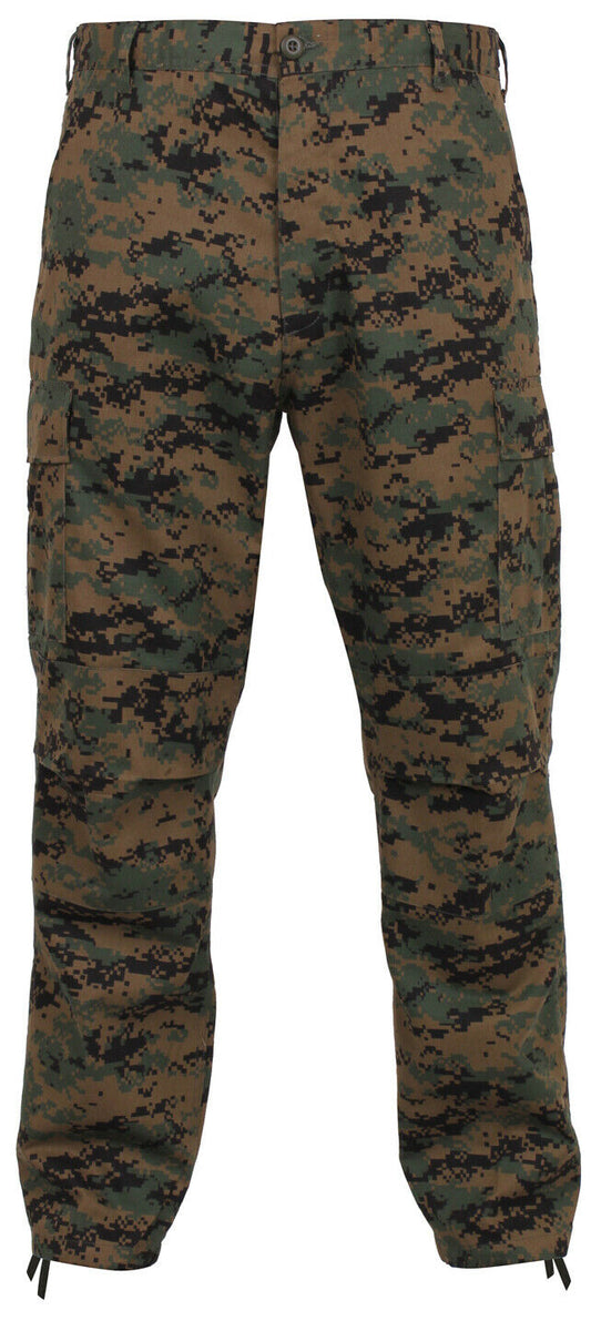 Rothco Kids Digital Camo BDU Pants - Woodland Digital Camo