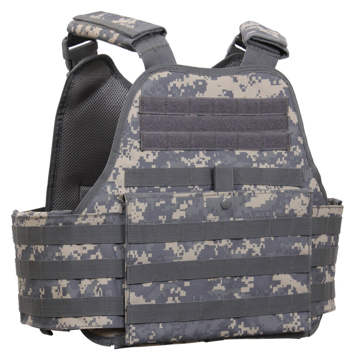 Rothco MOLLE Plate Carrier Vest - ACU Digital Camo