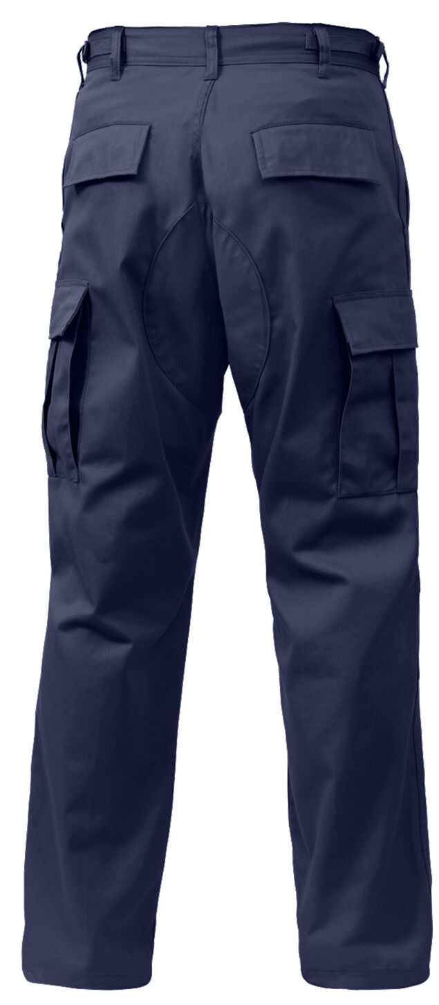 Rothco Relaxed Fit Zipper Fly BDU Pants - Navy Blue