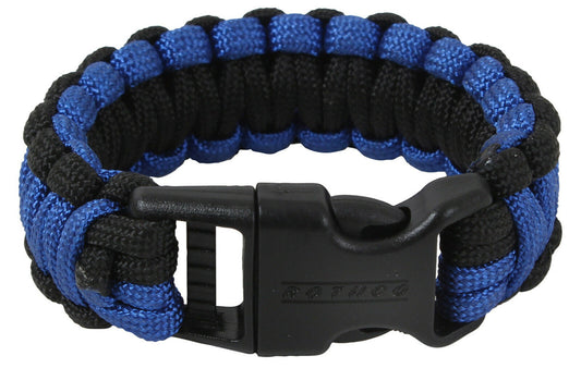Rothco Deluxe Thin Blue Line Paracord Bracelet