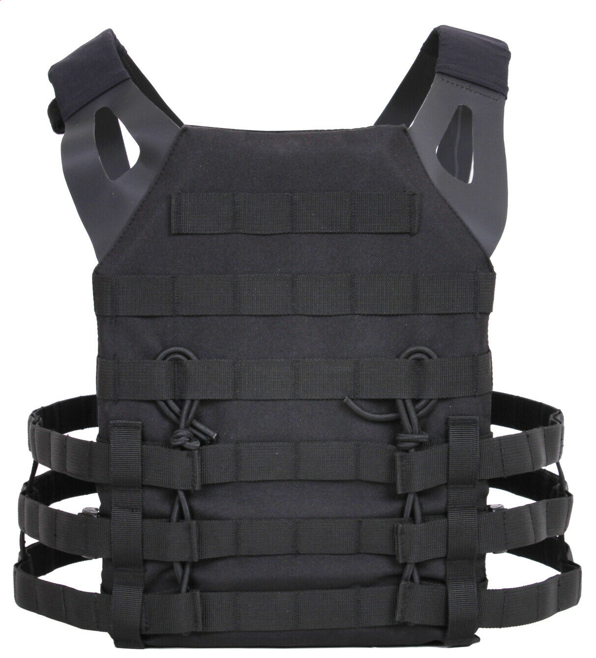Rothco Lightweight Armor Plate Carrier Vest Oversized 2XL 3XL - Black