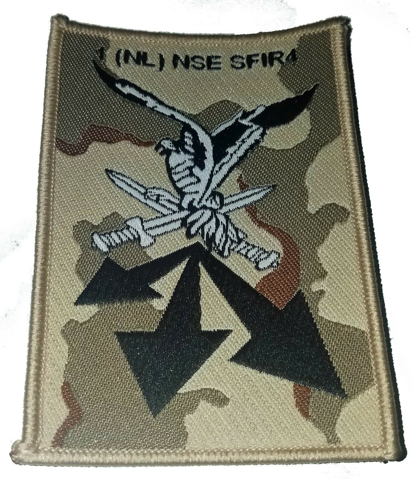 Military NL Patch Dutch OIF Iraq Operation Iraqi Freedom Netherlands NSE SFIR 4