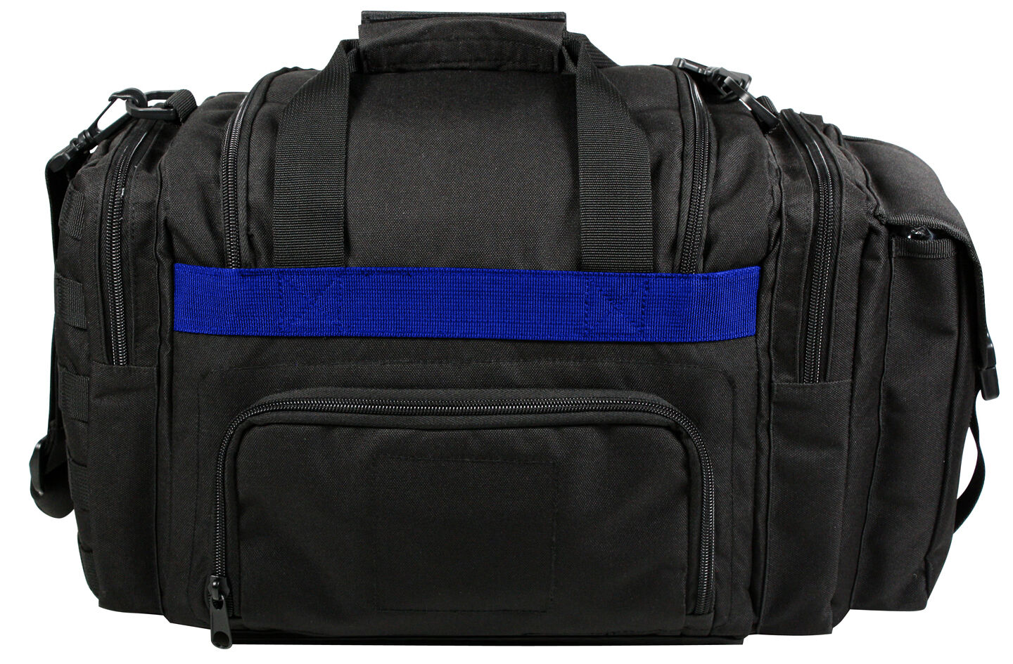 Rothco Thin Blue Line Concealed Carry Range Bag - Black