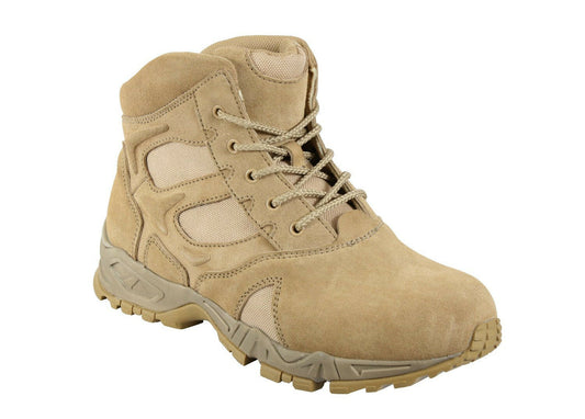Rothco Forced Entry Desert Tan Deployment Boot - 6 Inch
