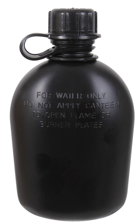 Rothco 3 Piece G.I. Plastic Canteen With Clip