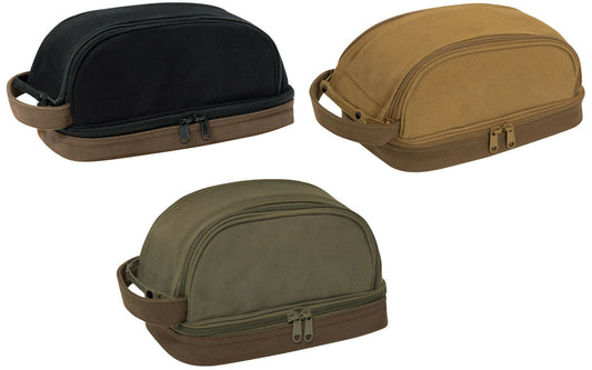 Rothco Deluxe Canvas Travel Toiletry Kit