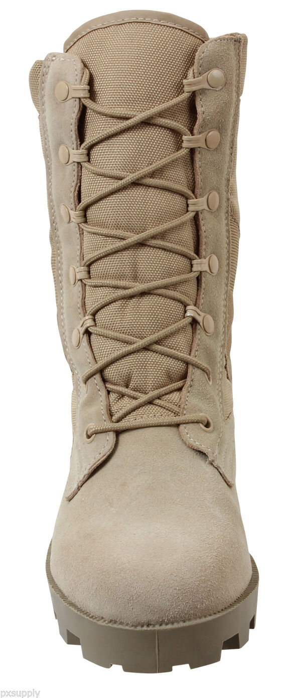 Rothco G.I. Type Speedlace Combat / Jungle Boot - 8 Inch - Desert Tan