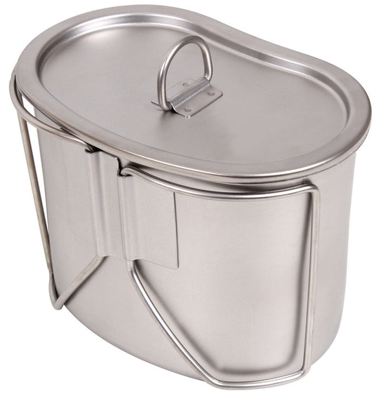 Rothco Stainless Steel Canteen Cup and Cover Set
