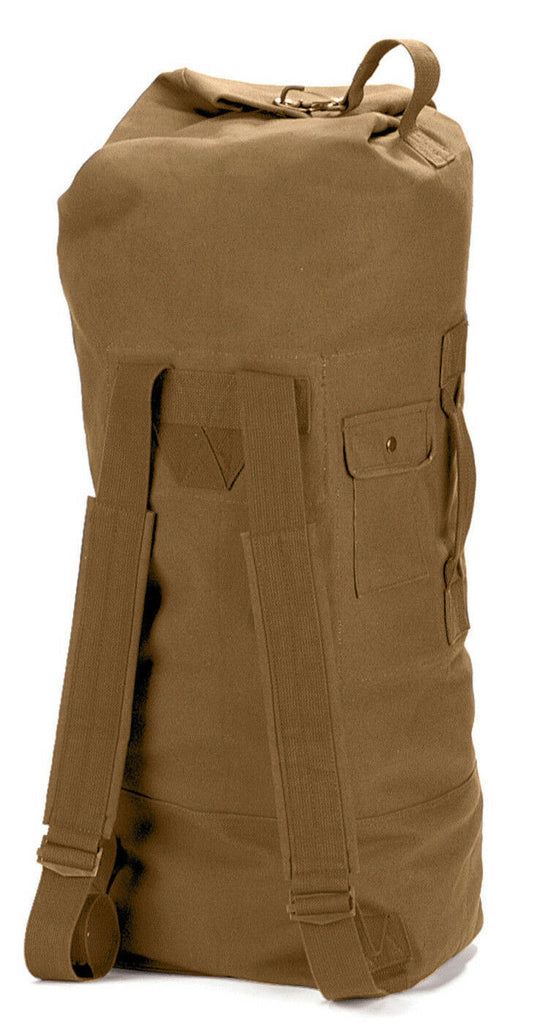 Rothco G.I. Style Canvas Double Strap Duffle Bag