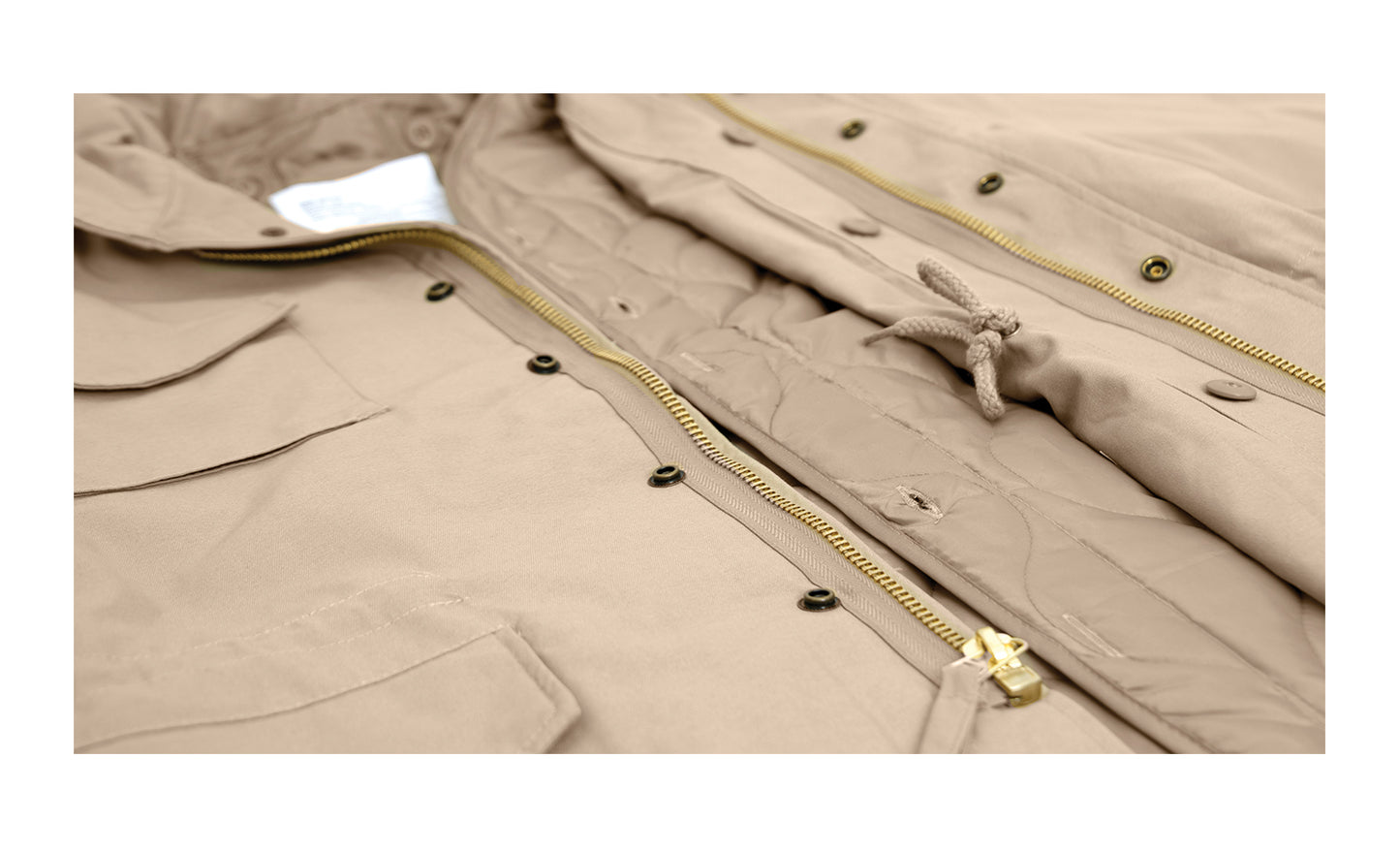 Rothco M-65 Field Jacket With Liner - Khaki