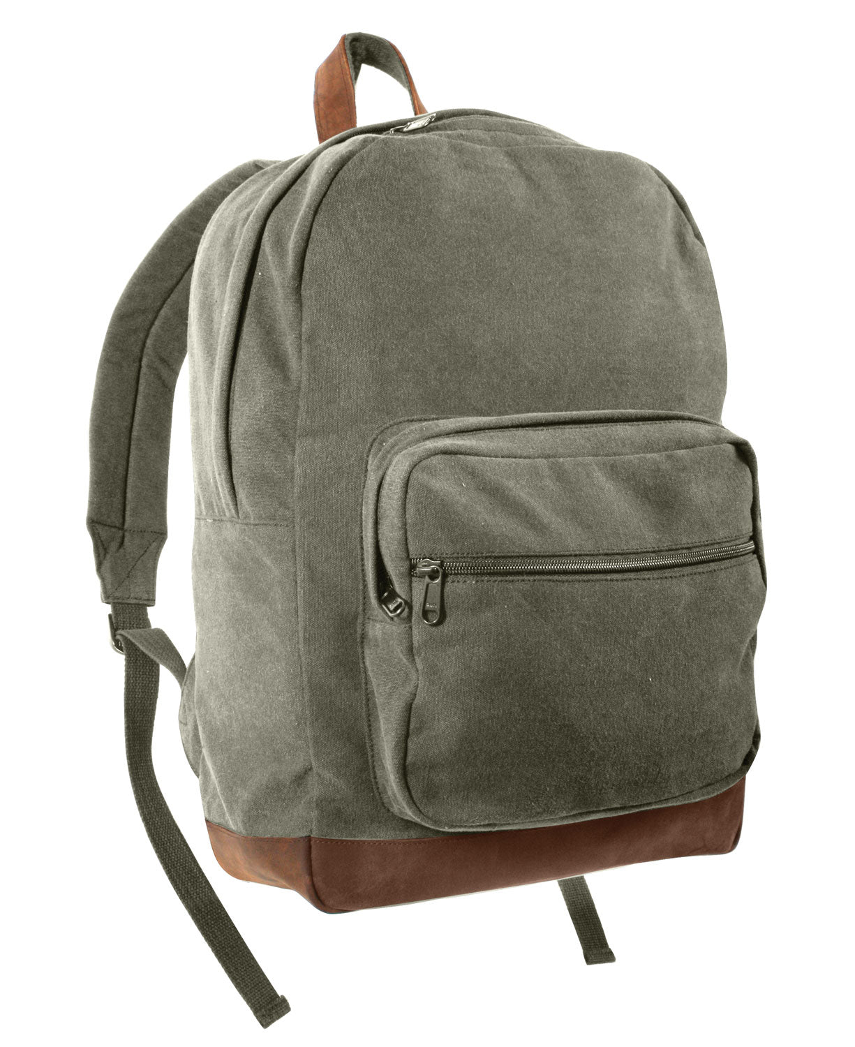 Rothco Vintage Canvas Teardrop Backpack With Leather Accents