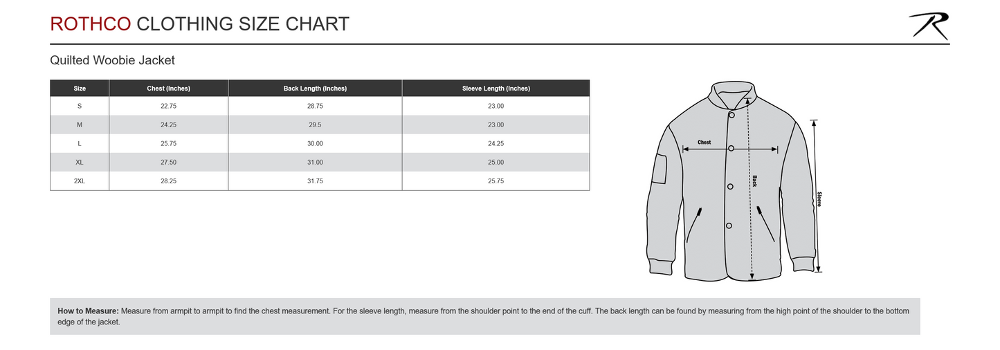 Rothco Quilted Woobie Jacket