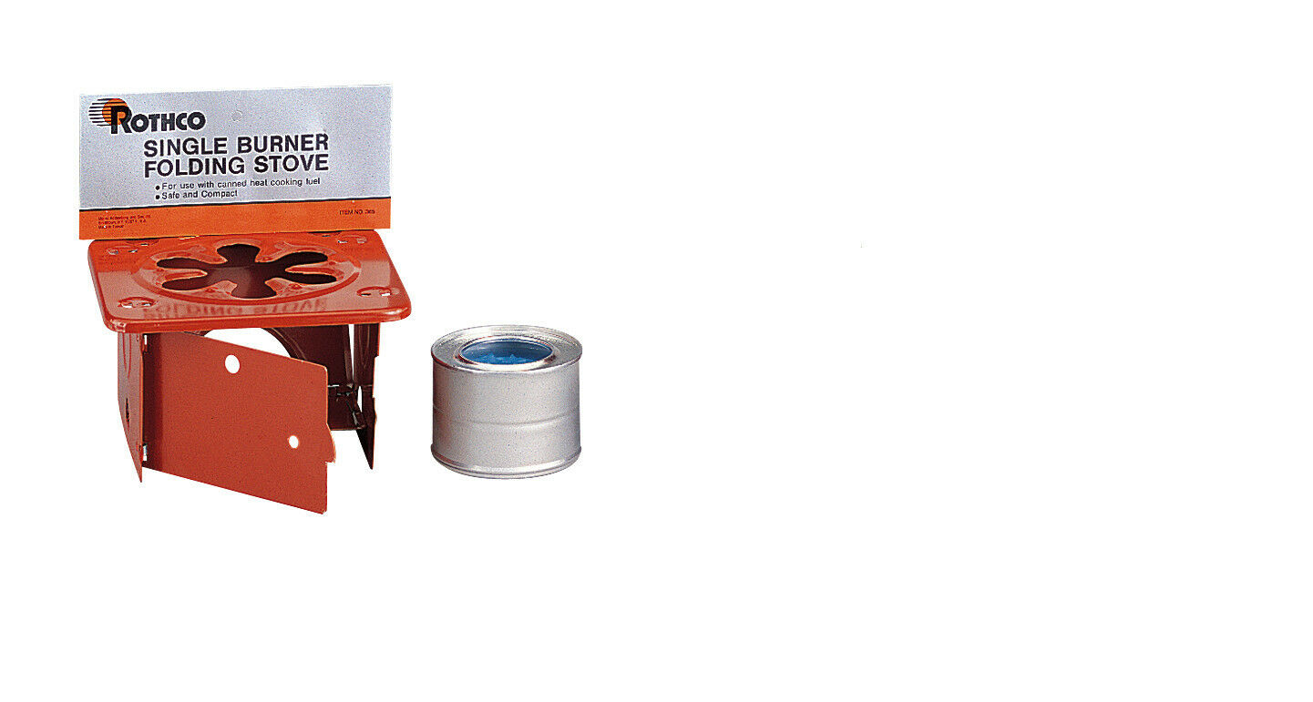 Rothco Single Burner Folding Camping Stove