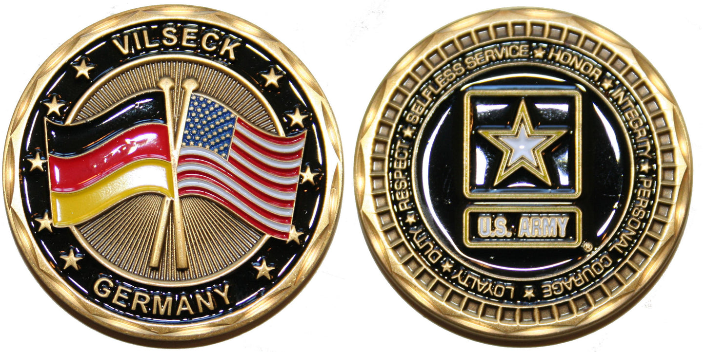 Military Challenge Coin - US Army Vilseck Germany