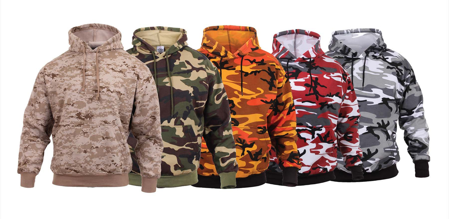 Rothco Color Camo Hooded Sweatshirts: Comfort, Style, and Camo Heritage in One Hoodie