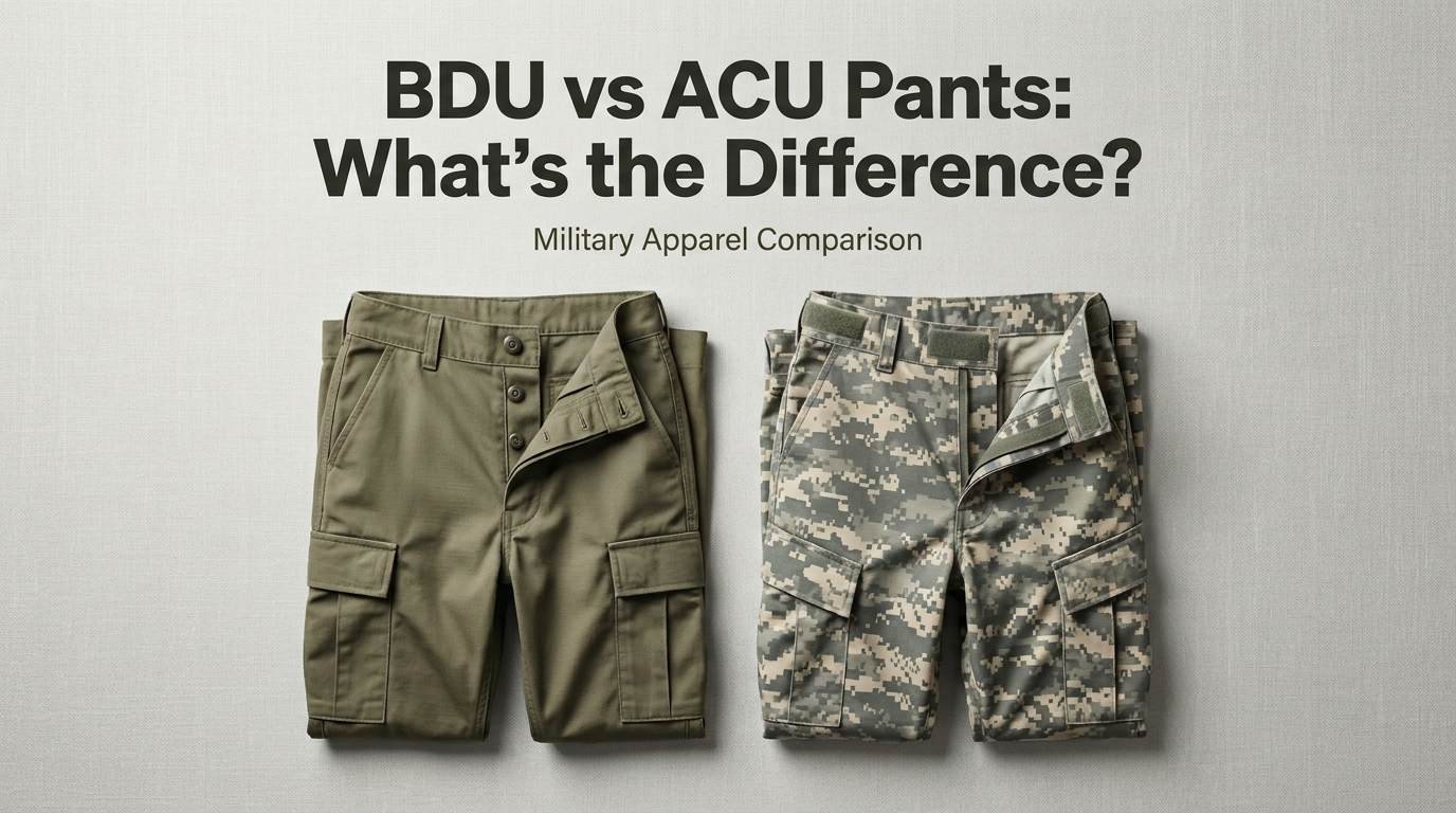 BDU Vs ACU Pant
