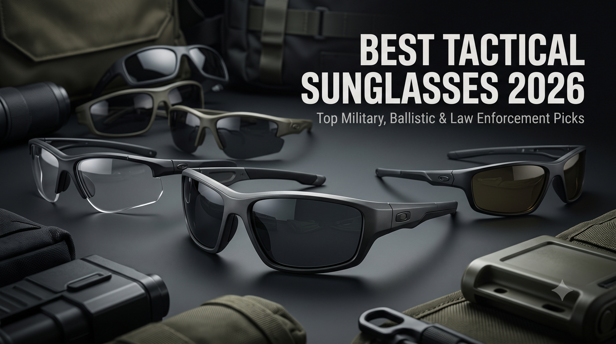 Best Tactical Sunglasses 2026 - Top 7 Military, Ballistic and Law Enforcement Eyewear Picks