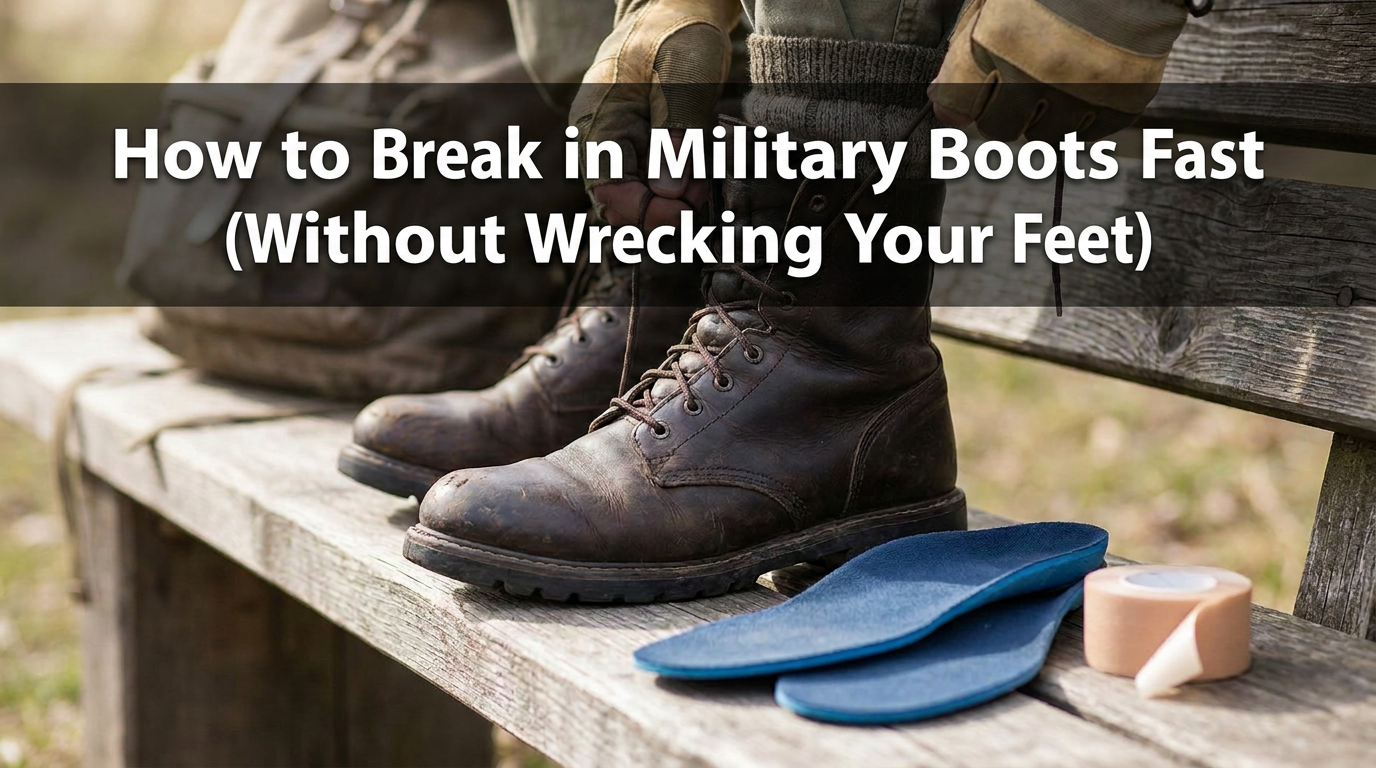 How to Break in Military Boots Fast  | Px Supply
