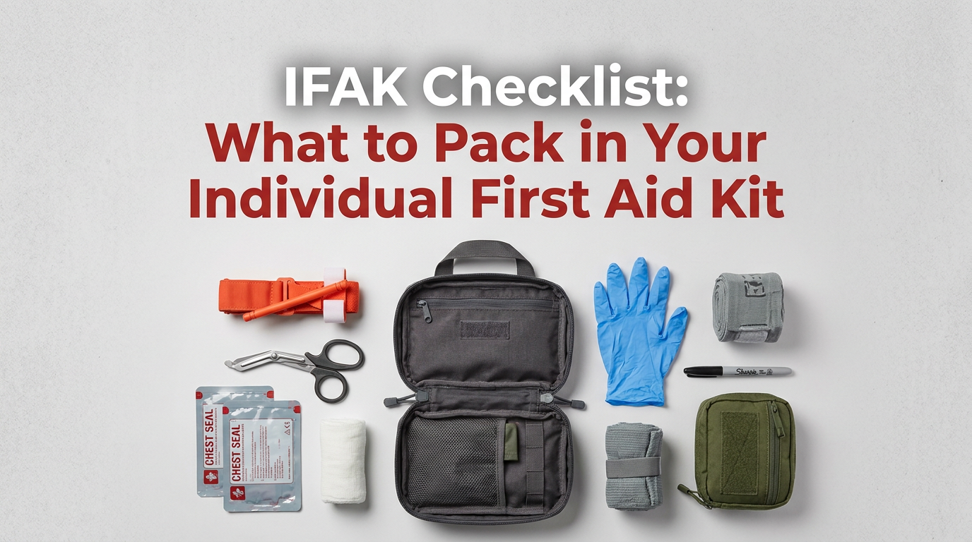 IFAK Checklist What to Pack in Your Individual First Aid Kit