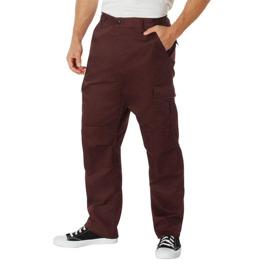 Rothco Tactical BDU Cargo Pants - Maroon Red